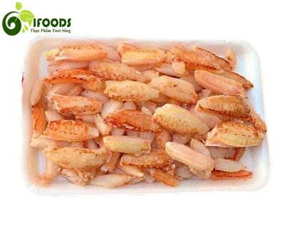 Thịt càng ghẹ đông lạnh loại lớn Khay 250gr