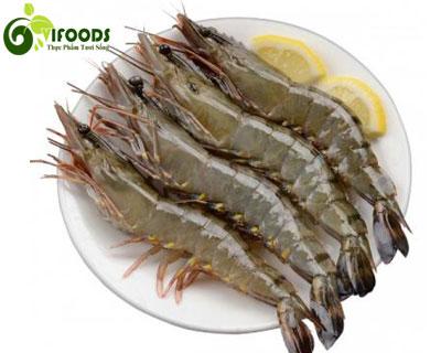Tôm thẻ đông lạnh nguyên con Size 20-25 con/kg